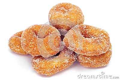 Rosquillas, typical spanish donuts Stock Photo