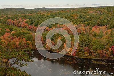 Ross CLiff Autumn Stock Photo