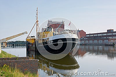 Ross Tiger. Floating museum. Side Winder fishing trawler. Editorial Stock Photo