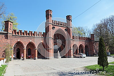 Rossgarten Gate Editorial Stock Photo