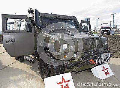 Special vehicle Iveco LMV Editorial Stock Photo