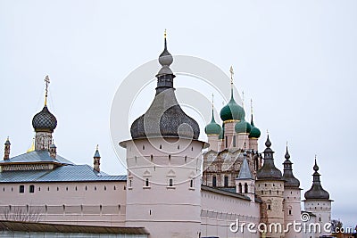 Rostov the Great. Kremlin Stock Photo