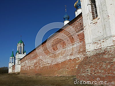 Rostov the Great Kremlin in winter, Golden ring, Yaroslavl region, Russia Stock Photo