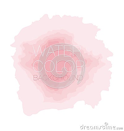 Rosy floral pastel color abstract. Vector Illustration