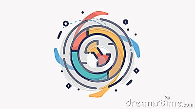 Professional Rotate Icon Edit Tool Usage Image Vector Illustration