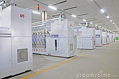In a rotating machinery and equipment production company Stock Photo