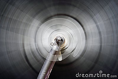 Rotating wheel Stock Photo