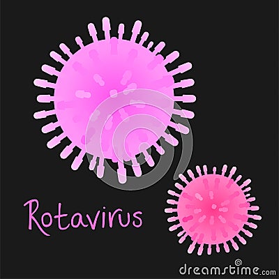 Rotavirus vector image Vector Illustration