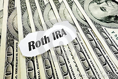 Roth IRA Stock Photo