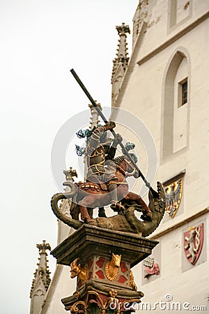 Rotheburg ob der Tauber Stock Photo