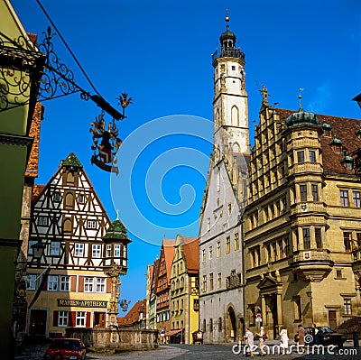 Rothenburg, Germany Editorial Stock Photo