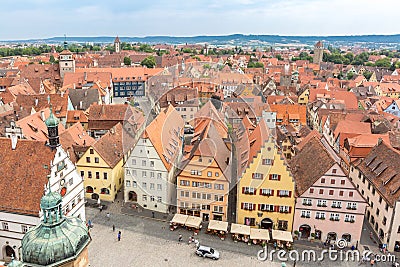 Rothenburg ob der Tauber Germany Stock Photo