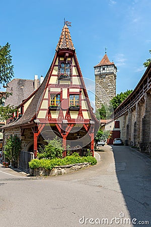 Rothenburg ob der Tauber Germany Stock Photo