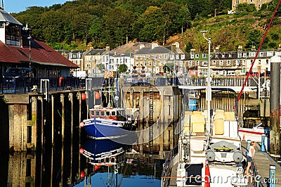 Rothesay Harbour Editorial Stock Photo
