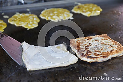 Roti canai Stock Photo