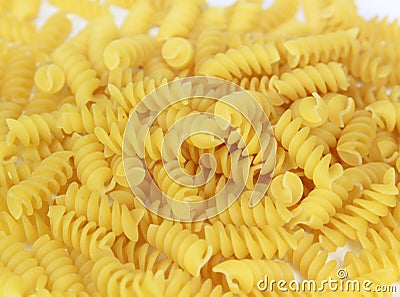 Rotini Pasta Stock Photo