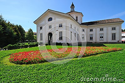 Rotonda della Besana in Milan, Italy Stock Photo