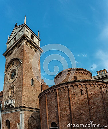 Rotonda di San Lorenzo church in Mantua Stock Photo