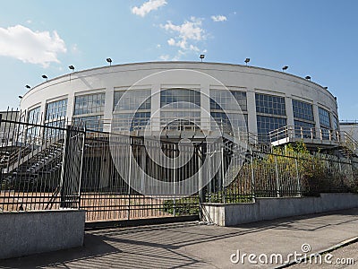 Rotonda Valentino modernist building in Turin Stock Photo