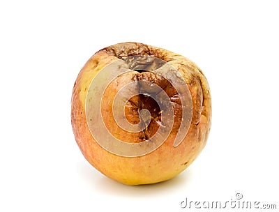 Rotten apple Stock Photo