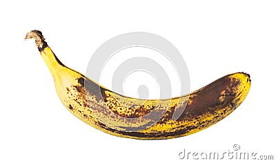 Rotten banana Stock Photo