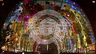 Rotterdam Markthal Editorial Stock Photo