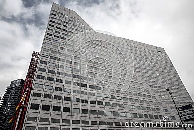 Maersk shiping company`s headquarters in Rotterdam, the Netherlands Editorial Stock Photo