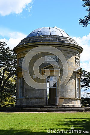 Rotunda, Croome Court, Croome D'Abitot, Worcestershire, England Stock Photo