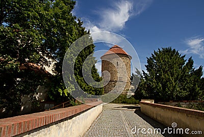 Rotunda of Saint Catherine in Znojmo Czech Republic Stock Photo