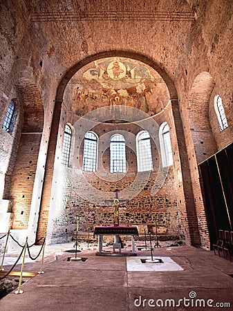 Rotunda Temple Stock Photo