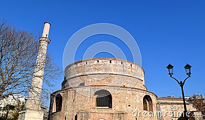 Rotunda Temple in Thessaloniki, Greece. Stock Photo