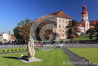 Roudnice nad Labem castle Editorial Stock Photo