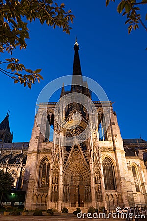 Rouen cathedral Stock Photo