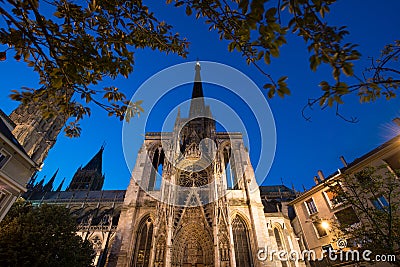 Rouen cathedral Stock Photo