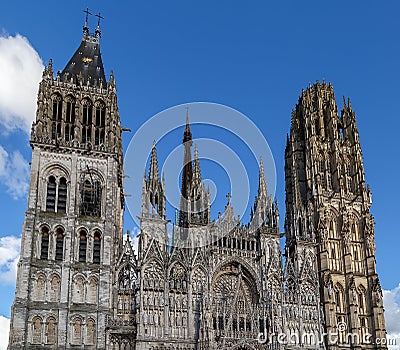 Rouen Cathedral, France Stock Photo