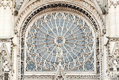 Rouen cathedral Stock Photo