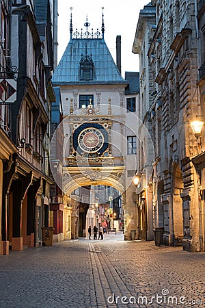 Rouen cityscape Stock Photo