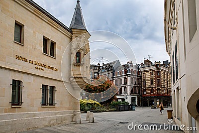 ROUEN, FRANCE - August 21, 2022: Cityscape of Rouen. Rouen in northern France on River Seine - capital of Upper Normandy Editorial Stock Photo