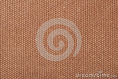 Rough brown canvas background Stock Photo