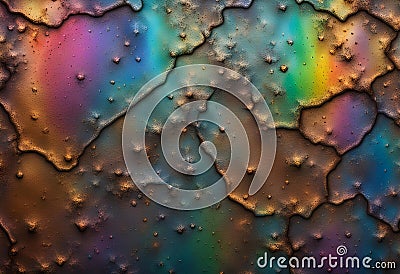 Rough corroded metal Stock Photo