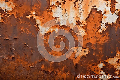 Rough old rusted metal texture Stock Photo