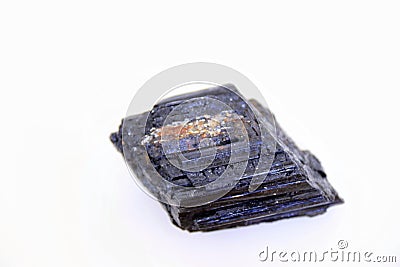 Rough piece of Elite Noble shungite, a mineral high in carbon Stock Photo