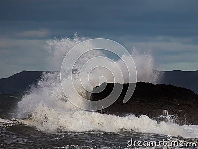 Rough Seas Stock Photo