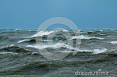 Rough Seas Stock Photo