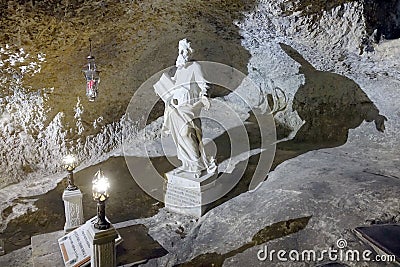 Saint Paulâ€™s Grotto in Rabat, Malta Editorial Stock Photo