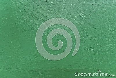 Rough surface painted in green color Stock Photo