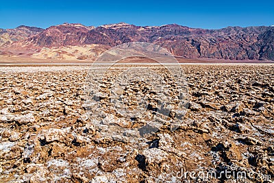 Devils Golf Course Stock Photo