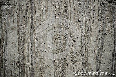 The rough texture of porous concrete in detail Stock Photo