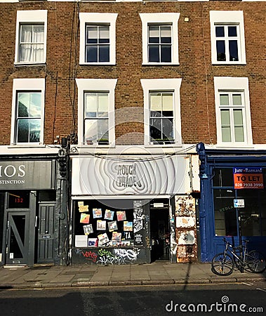 Rough Trade record store Notting Hill London Editorial Stock Photo