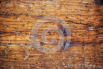 Rough worn wooden plank texture Stock Photo